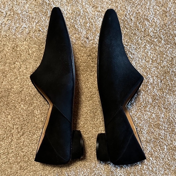 THE ROW | Soft Suede Loafers in Black | Made in Italy | EU Size 40 US Size 9-9.5 - Picture 3 of 7